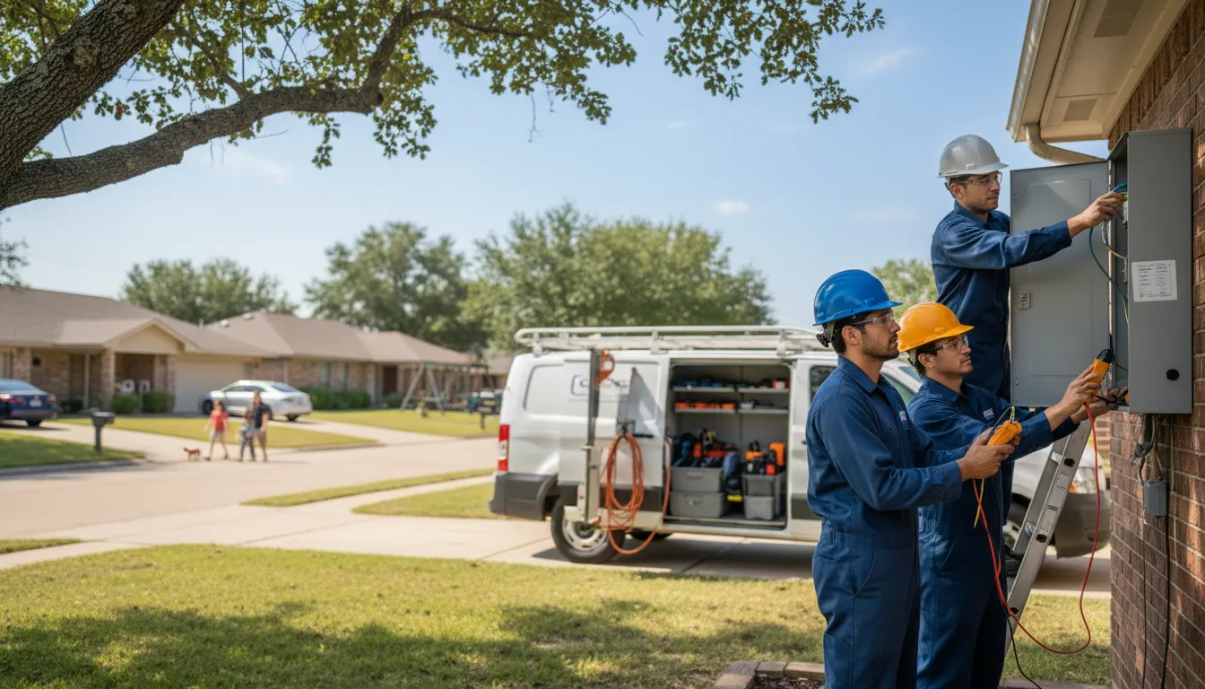 Certified electrician providing emergency electrical services in Cerro Gordo, IL